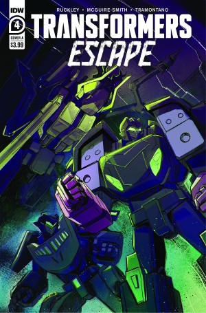 Five Page Preview of IDW Transformers: Escape #4