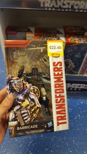 Transformers News: Transformers: The Last Knight Toys Sighted at UK Retail