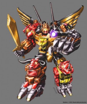 Transformers News: Marcelo Matere Official Package Art - Platinum Edition Predaking and Grimlock