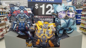 Transformers News: Transformers: The Last Knight Character Pillows, Giant Optimus Prime Stand Up at Walmart