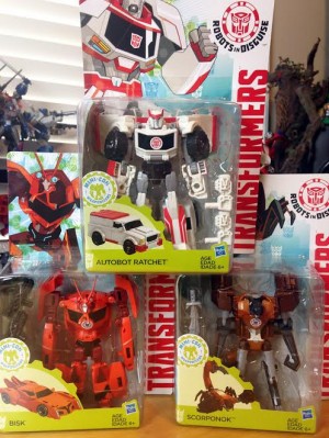 Transformers News: Transformers Robots in Disguise Wave 8 Ratchet and Bisk found at US Retail