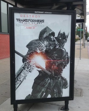 Transformers News: New 'Destroy' Poster for Transformers: The Last Knight