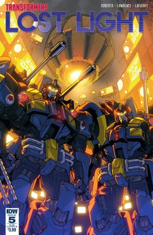 Transformers News: Review of IDW Transformers: Lost Light #5