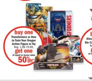 Transformers News: Transformers Toy Sales at Kmart and Meijer - Up to 50% Off