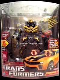 Transformers News: ROBOTKINGDOM .COM Newsletter #1129 - Metallic Battle Ops Bumblebee