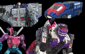 Transformers News: New WFC SIEGE Products reveals: Voyager Apeface, Leader Astrotrain, Deluxe Spinister and Crosshairs