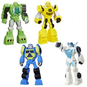 Transformers News: New Transformers: Rescue Bots Flip Changers, Launchers and Epic Figures Listings