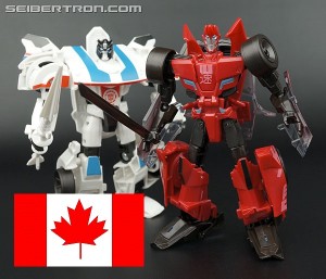 Transformers News: Transformers Robots in Disguise (2015) Warrior Jazz / Sideswipe & 1-Steps Found in Canada