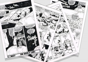 Transformers News: Marvel UK The Transformers Original Andrew Wildman Pages on Auction