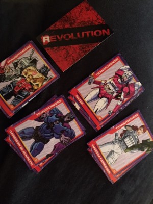 Transformers News: Revolution Cards from IDW Publishing Transformers Humble Bundle