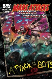 Transformers News: Press Release: This January, MARS ATTACKS IDW!