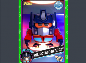 Funko is Giving Transformers Themed NFT Trading Cards Another Go