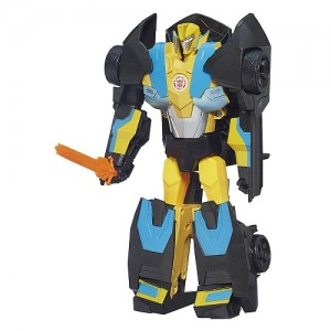 Transformers News: More Robots in Disguise Clash of the Transformers news: Megatronus and Bumblebee
