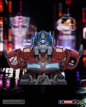 Transformers News: What do you think of this new Optimus Bust?