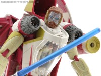 Transformers News: New Toy Galleries: Star Wars Transformers Jedi Starfighters Obi-Wan Kenobi, Anakin Skywalker, and Many More!