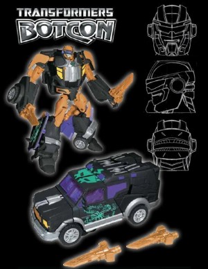 Transformers News: BotCon 2014 Pirates vs. Knights Cannonball Revealed