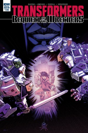 Transformers News: Full Cover Reveal for IDW Transformers: Requiem of the Wreckers One-Shot
