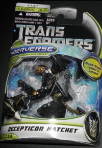 Transformers News: DOTM Cyberverse Commander Decepticon Hatchet Found at Retail!