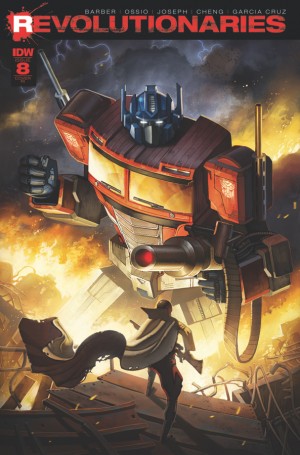 Transformers News: Review of IDW Revolutionaries #8 and a Series Recap