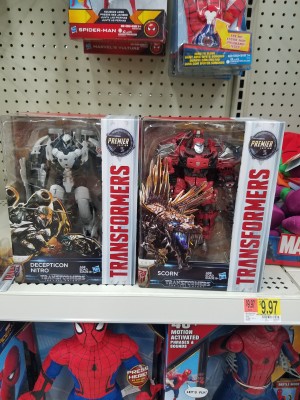 Transformers News: Transformers: The Last Knight Voyagers Nitro and Scorn Sighted at US Retail