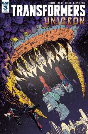 Transformers News: Review of IDW Transformers: Unicron #3