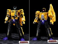 Transformers News: MakeToys Bulldozer and Excavator in package and in stock