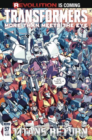 Transformers News: IDW Transformers More Than Meets The Eye 57, Till All Are One Bonus Covers