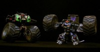 Transformers News: Transtopia Masterclass - Custom Monstertruck as Frenzy and Rumble!