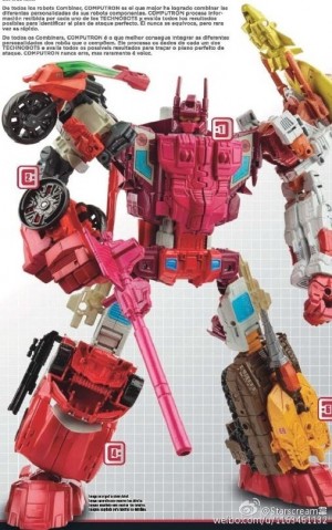 Transformers News: Transformers Combiner Wars Computron Final Toy Image Surfaces Online