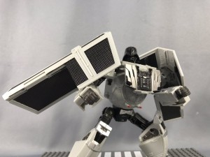 Video Review of Takara Star Wars Powered By Transformers Tie Advanced X1 Darth Vader