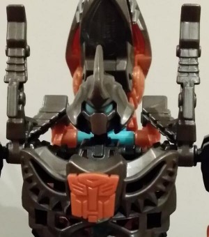 Transformers News: In-Hand Images -  Age of Extinction Construct Bots Grimlock and Optimus Prime