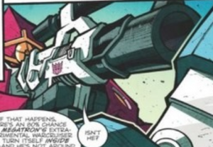 Transformers News: A look into James Roberts Scripting Part 2 Introducing Megatron's Gun Mode