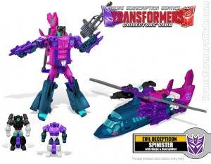Transformers News: Vote for which face you prefer on Spinister