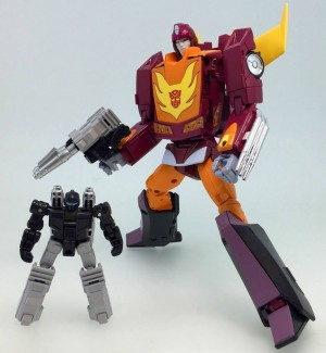 Transformers News: New images of Takara Tomy Masterpiece MP-40 Targetmaster Hot Rodimus