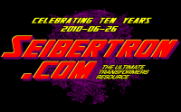 Transformers News: Order your Seibertron.com 10th Anniversary T-Shirts today!