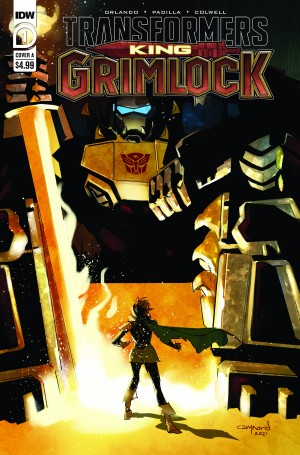 Five Page Preview of Transformers: King Grimlock #1