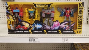 Transformers News: Transformers Buzzworthy Bumblebee Cyberverse 4 Pack Found in US