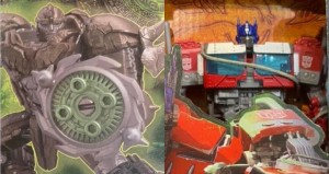 Transformers News: First Look at Rise of the Beasts Voyager Class Rhinox and Optimus Prime