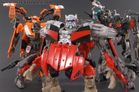 Transformers News: New Toy Galleries: Transformers DOTM Deluxes Armor Topspin, Track Battle Roadbuster, & Takara Leadfoot