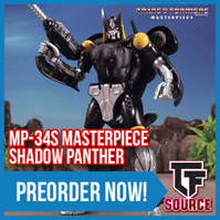 Transformers News: TFSource News! MP-34S Shadow Panther, MPM-06 Ironhide, Takara PoP, PE PC-23, FP Pinchar & More!