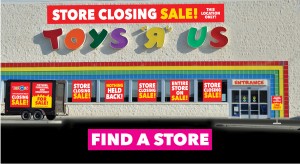 Toys R Us No Longer Accepting Online Orders, Linking to goodbuytoysrus.com