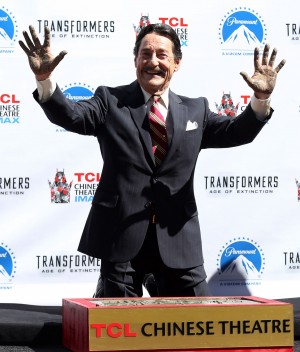 Transformers News: Optimus Prime participates in Walk of Fame handprint ceremony in Hollywood, CA