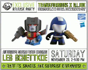 Transformers News: Newbury Comics Exclusive Starscream & Cobra Commander 2-Pack From The Loyal Subjects