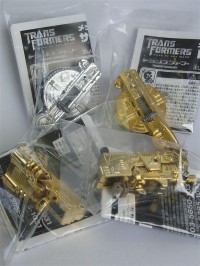 Transformers News: Toy Images of Takara Mechtech Campaign - Gold & Silver Weapons