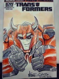 Transformers News: Alex Milne Auto Assembly 2013 Prints and Cover Sketches
