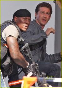 Transformers News: Transformers 3 - Shia, Rosie and Tyrese On Set