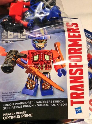 Transformers Hasbro Kre-O Kreon Warrior Figure Collection Pirate Optimus Prime 