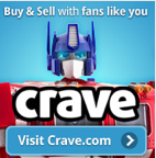 Transformers News: Crave News 1-27-2011: "Want Now" feature new on Crave, the TF Marketplace