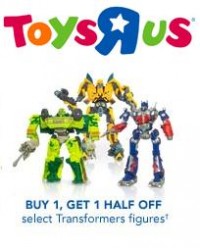 Transformers News: TRU Sale Buy 1 Get one Half off ROTF