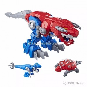 Transformers News: Transformers: Rescue Bots Optimus Primal T-Rex and Wolf Toy Figures UPDATED